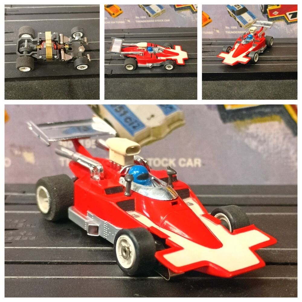 VHTF NOS Aurora Afx Lola T-330 Red G-Plus HO Slot Car Sears Set Car Track Tested